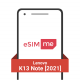 eSIM.me Card for Lenovo K13 Note [2021]